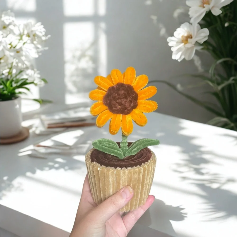 Handmade Mini Potted Forever Flowers